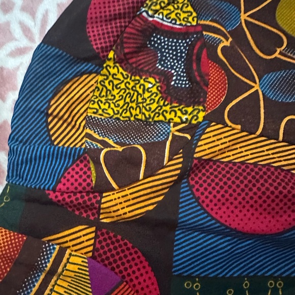 African Ankara Bustier, Size 14/16, 36C-38C bra size - Picture 6 of 9